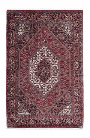 Tapis persan - Bidjar - 202 x 133 cm - rouge