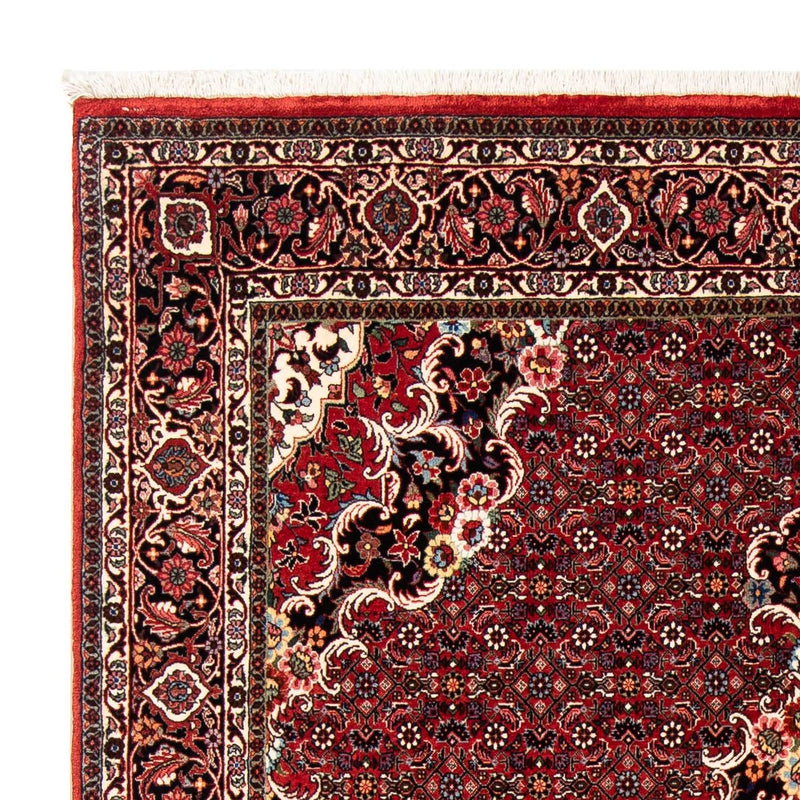 Tapis persan - Bidjar - 229 x 172 cm - rouge foncé