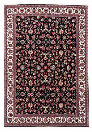 Tapis persan - Bidjar - 237 x 167 cm - bleu foncé