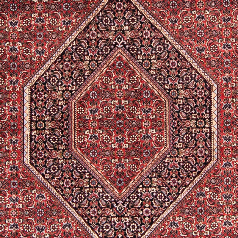 Tapis persan - Bidjar - 238 x 169 cm - bleu foncé