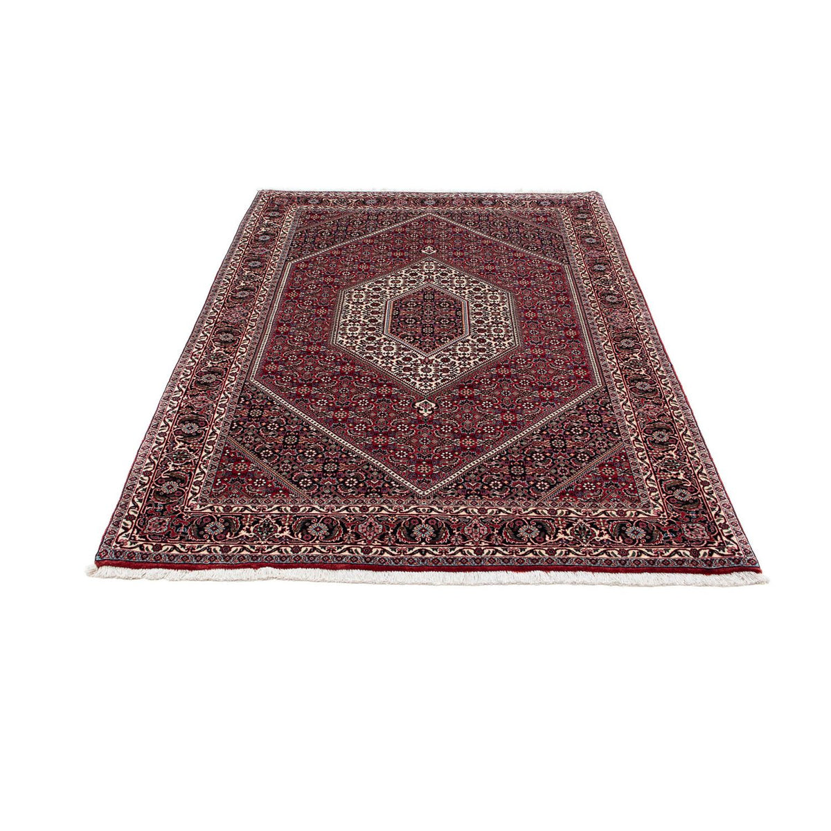Tapis persan - Bidjar - 200 x 130 cm - rouge