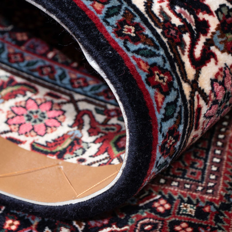 Tapis de couloir Tapis persan - Bidjar - 306 x 85 cm - rouille