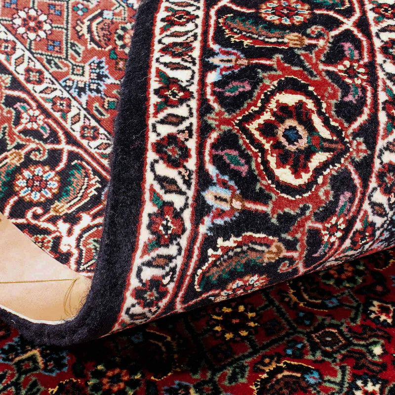 Tapis persan - Bidjar - 175 x 109 cm - rouge foncé