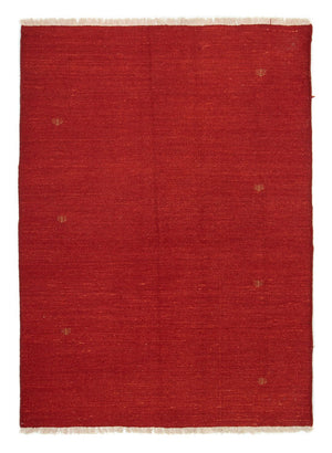 Tapis Gabbeh - Persan - 194 x 140 cm - rouge