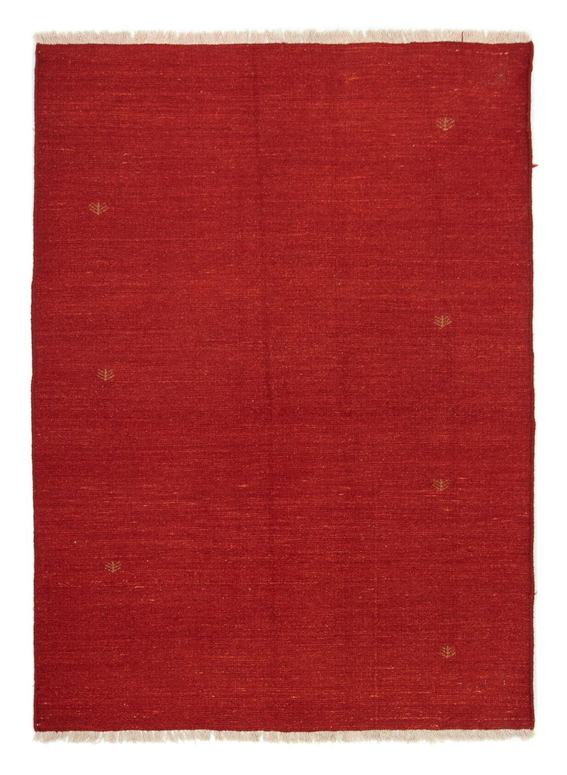 Tapis Gabbeh - Persan - 194 x 140 cm - rouge