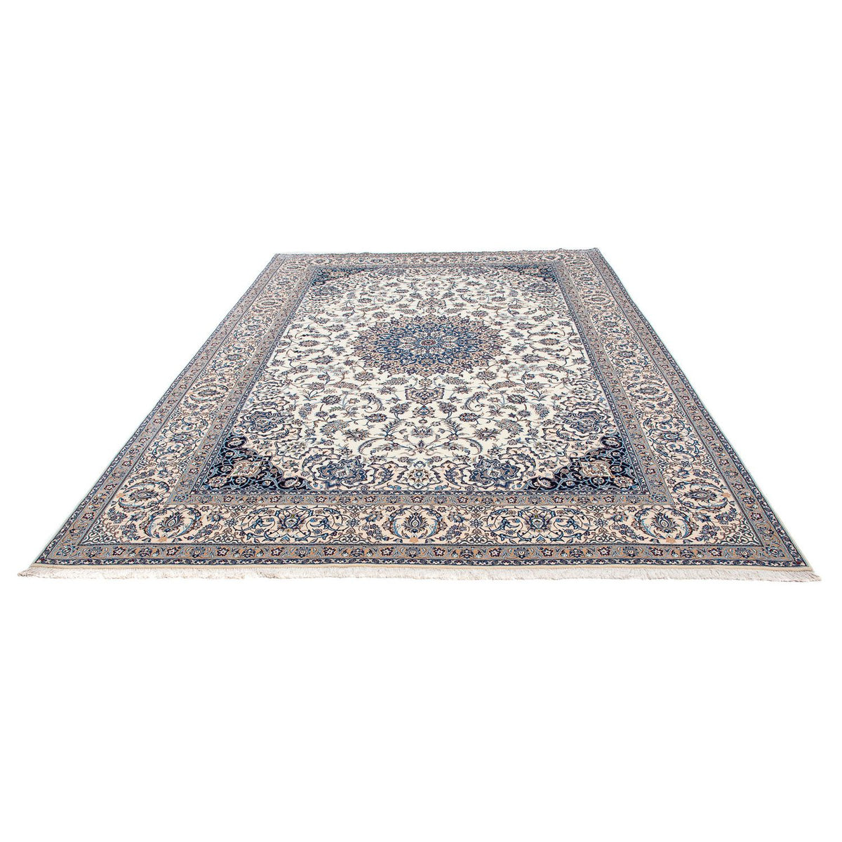 Tapis persan - Nain - Premium - 328 x 218 cm - beige