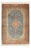 Tapis persan - Ghom - 117 x 80 cm - turquoise