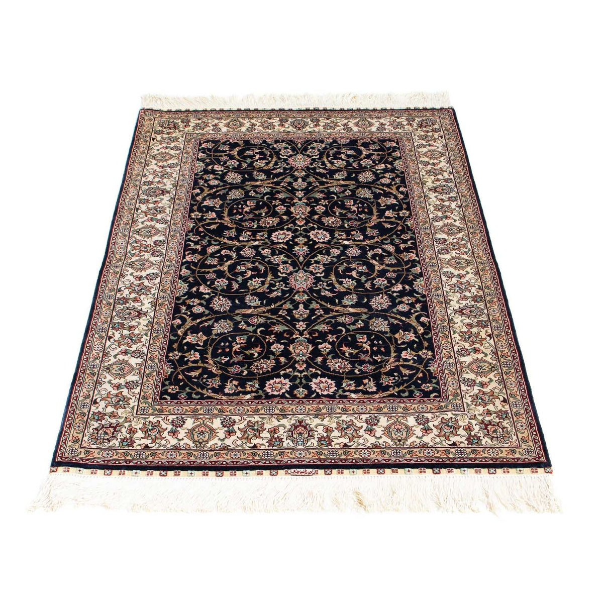 Tapis oriental - Hereke - 122 x 76 cm - rouge foncé