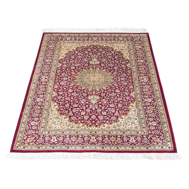 Tapis oriental - Hereke - 122 x 76 cm - rouge foncé