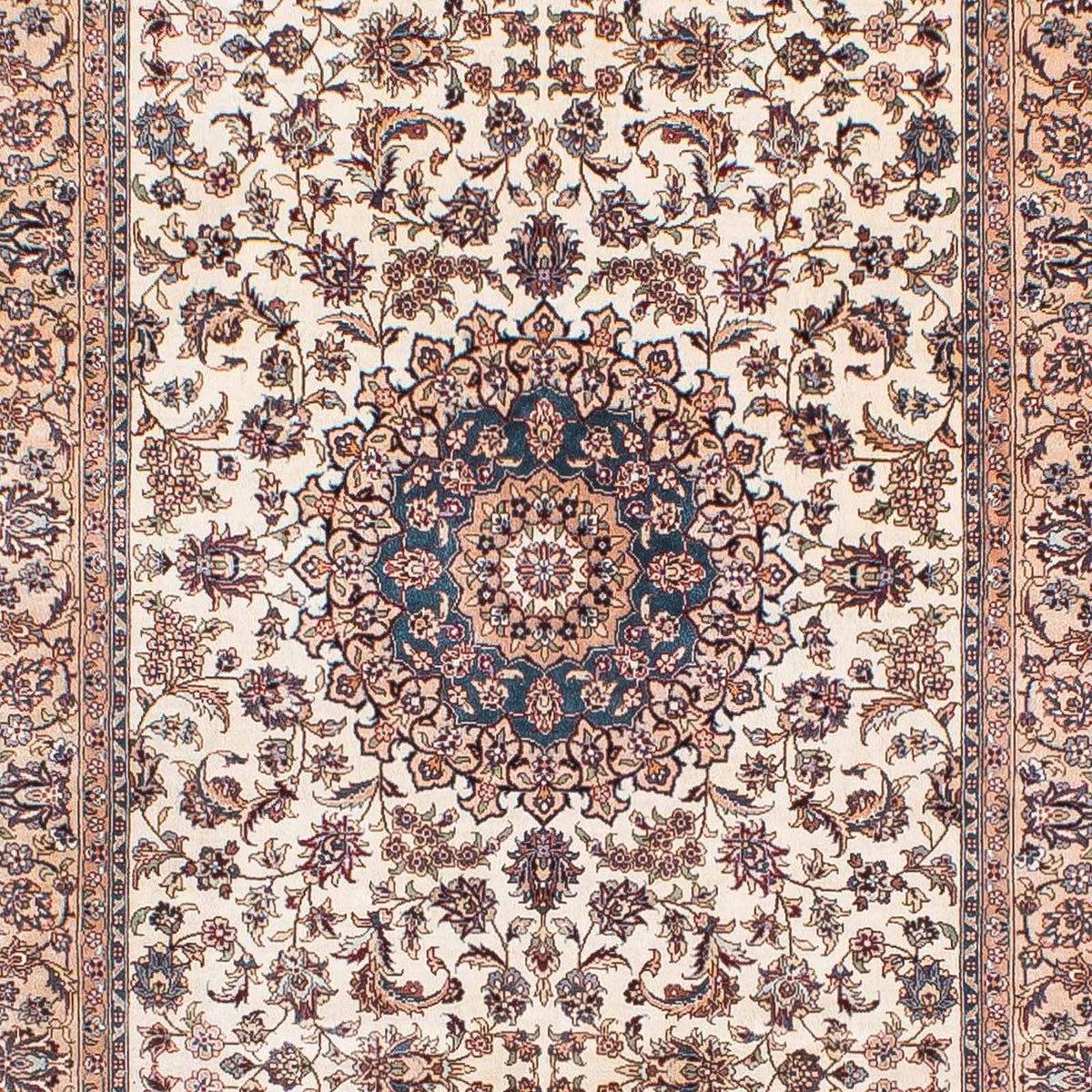 Tapis de couloir Tapis oriental - Hereke - 307 x 78 cm - rouge foncé