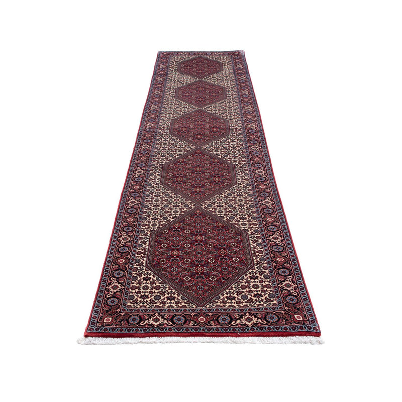 Tapis de couloir Tapis persan - Bidjar - 373 x 80 cm - multicolore