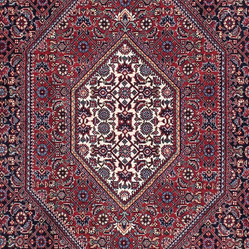 Tapis de couloir Tapis persan - Bidjar - 202 x 99 cm - bleu foncé