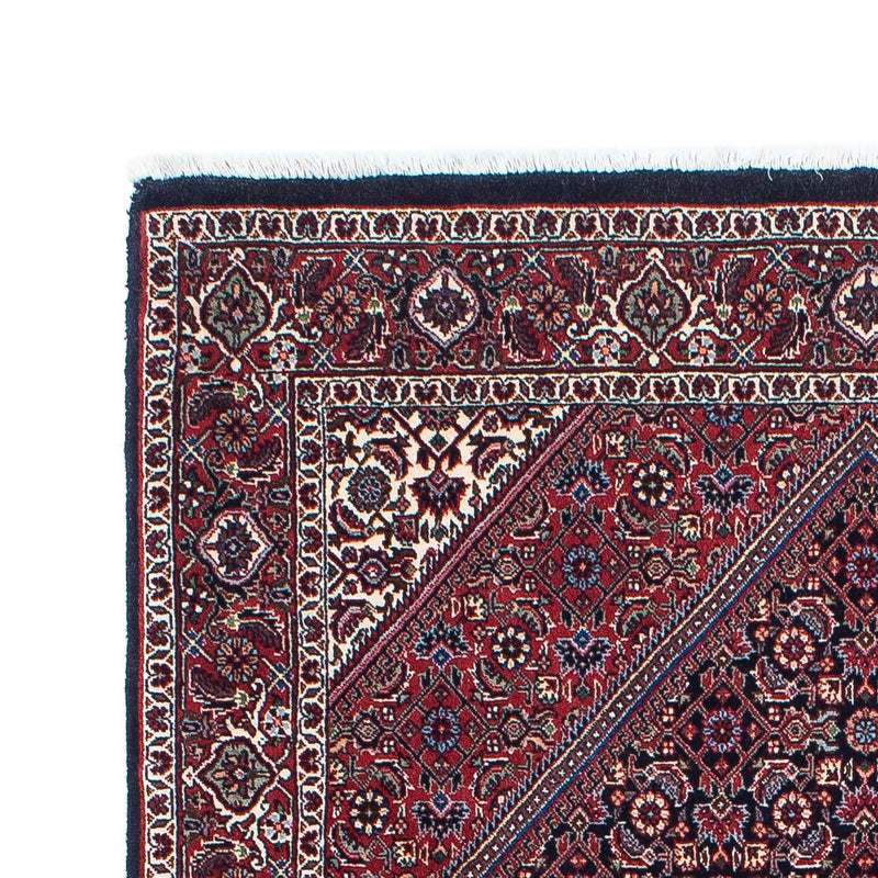 Tapis de couloir Tapis persan - Bidjar - 202 x 99 cm - bleu foncé