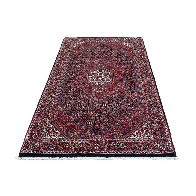 Tapis de couloir Tapis persan - Bidjar - 202 x 99 cm - bleu foncé