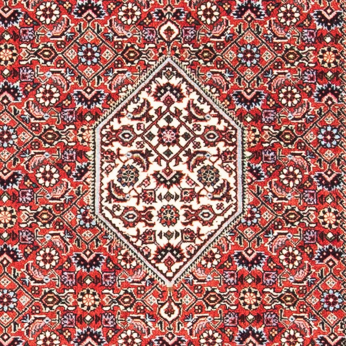 Tapis persan - Bidjar - 140 x 83 cm - rouge