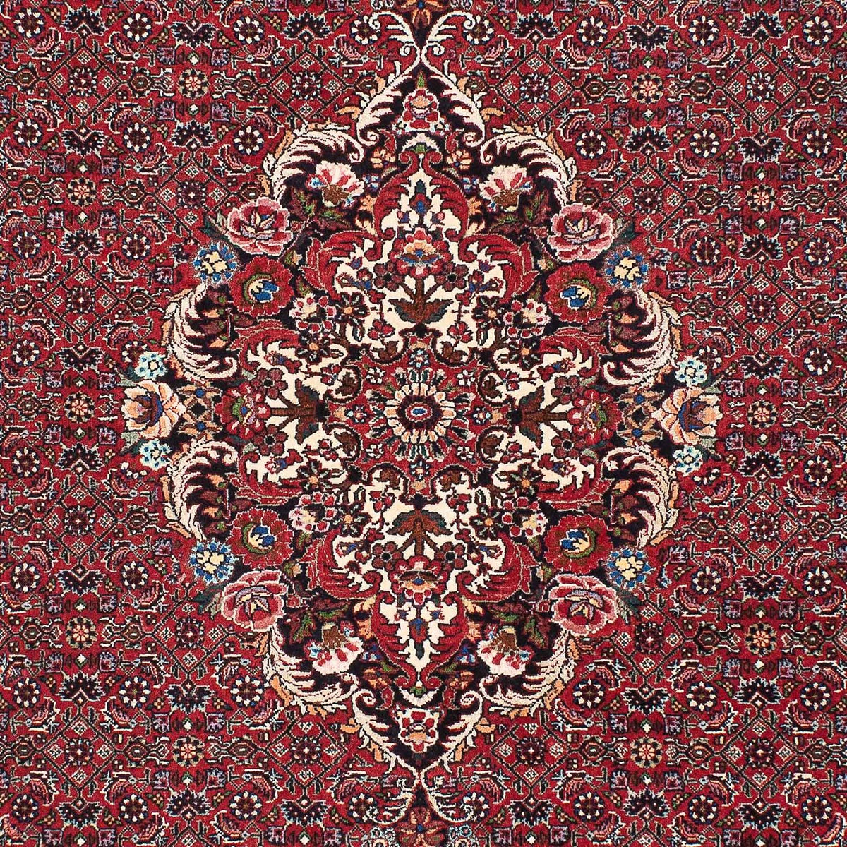 Tapis persan - Bidjar - 211 x 132 cm - rouge