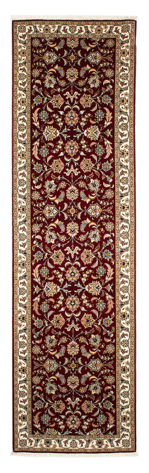 Tapis de couloir Tapis persan - Tabriz - Royal - 315 x 88 cm - rouge foncé