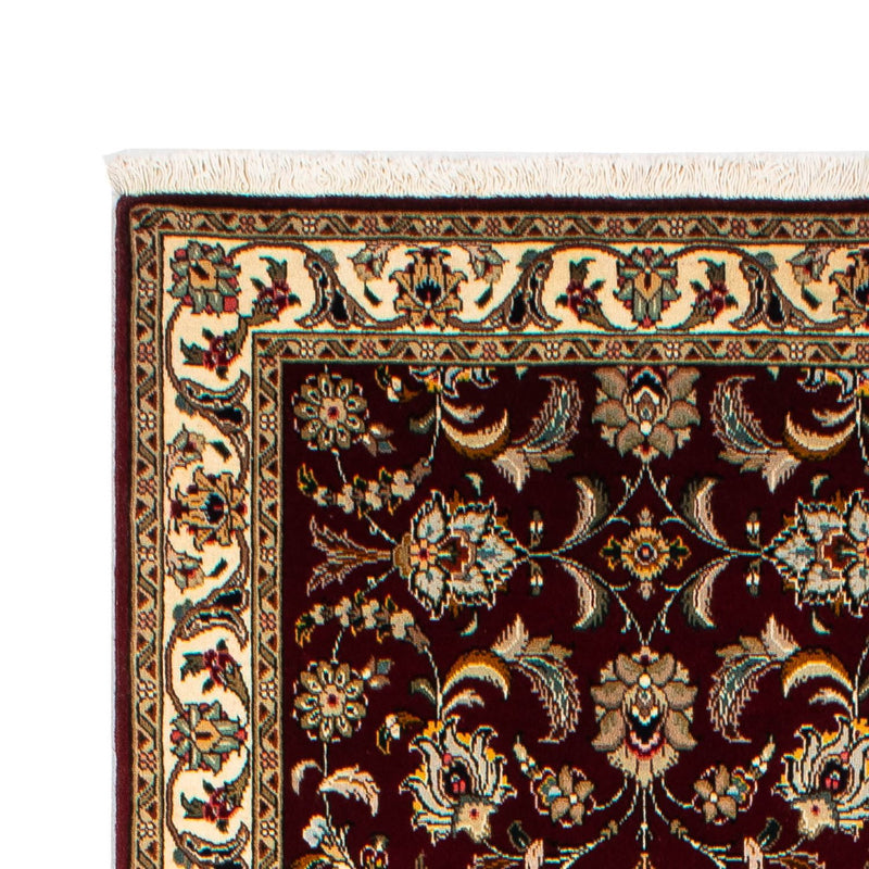Tapis de couloir Tapis persan - Tabriz - Royal - 317 x 88 cm - rouge foncé