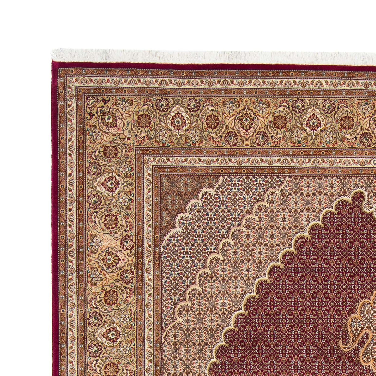 Tapis persan - Tabriz - 302 x 198 cm - rouge