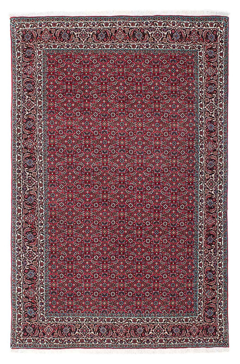 Tapis persan - Bidjar - 209 x 132 cm - rouge