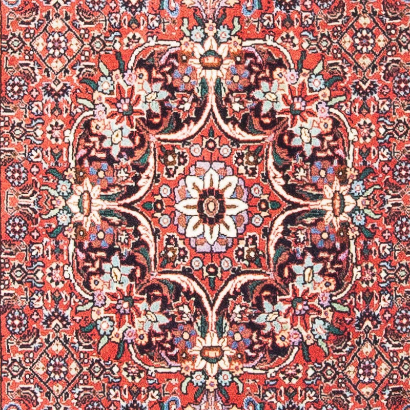 Tapis persan - Bidjar - 142 x 67 cm - rouge clair