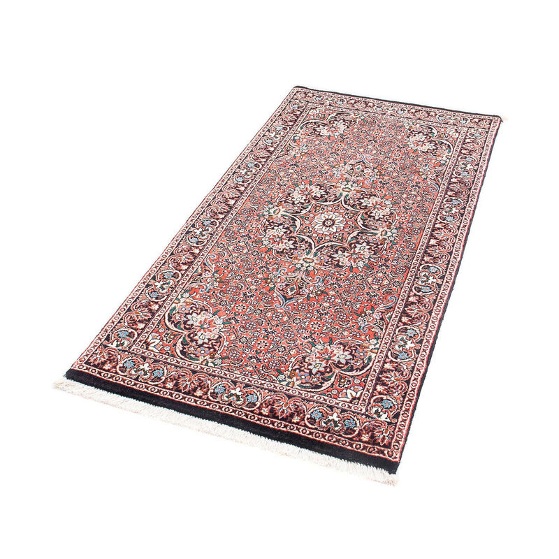Tapis persan - Bidjar - 142 x 67 cm - rouge clair