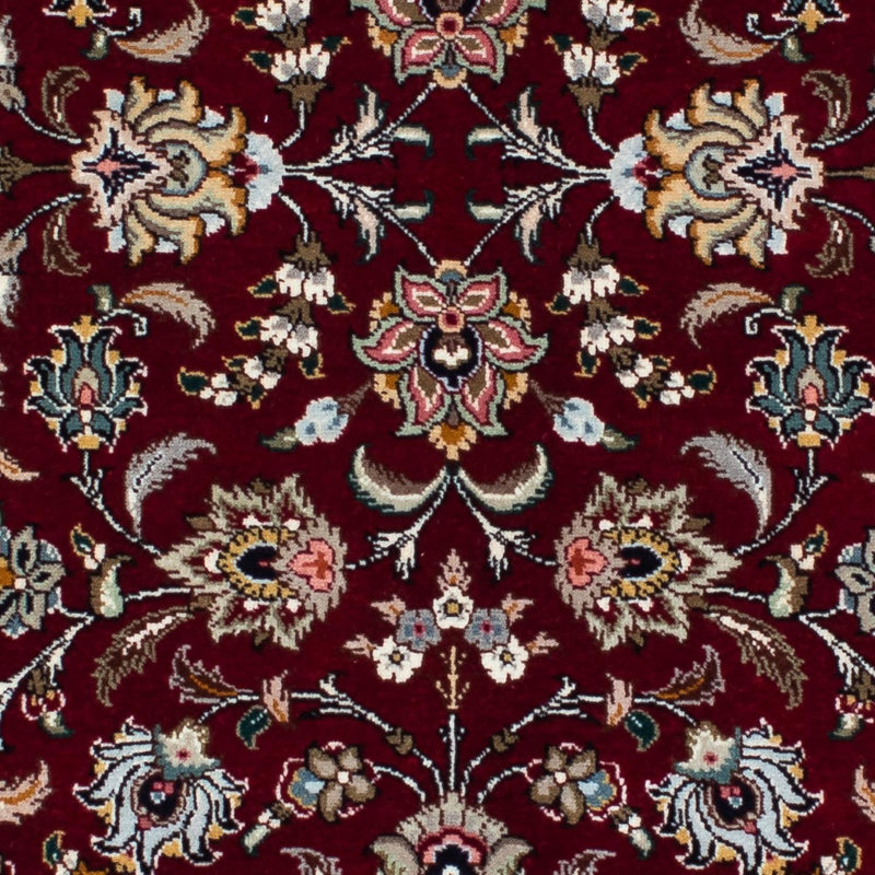 Tapis de couloir Tapis persan - Tabriz - Royal - 197 x 87 cm - rouge foncé