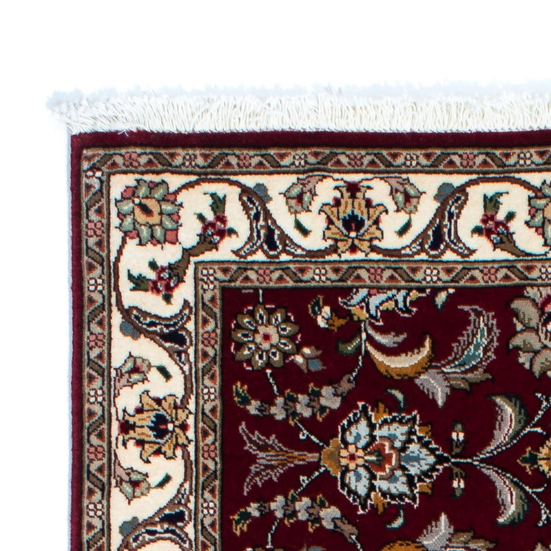 Tapis de couloir Tapis persan - Tabriz - Royal - 197 x 87 cm - rouge foncé