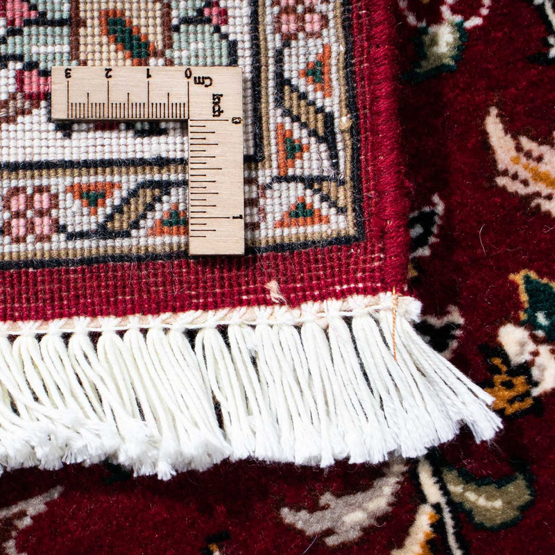 Tapis de couloir Tapis persan - Tabriz - Royal - 197 x 87 cm - rouge foncé