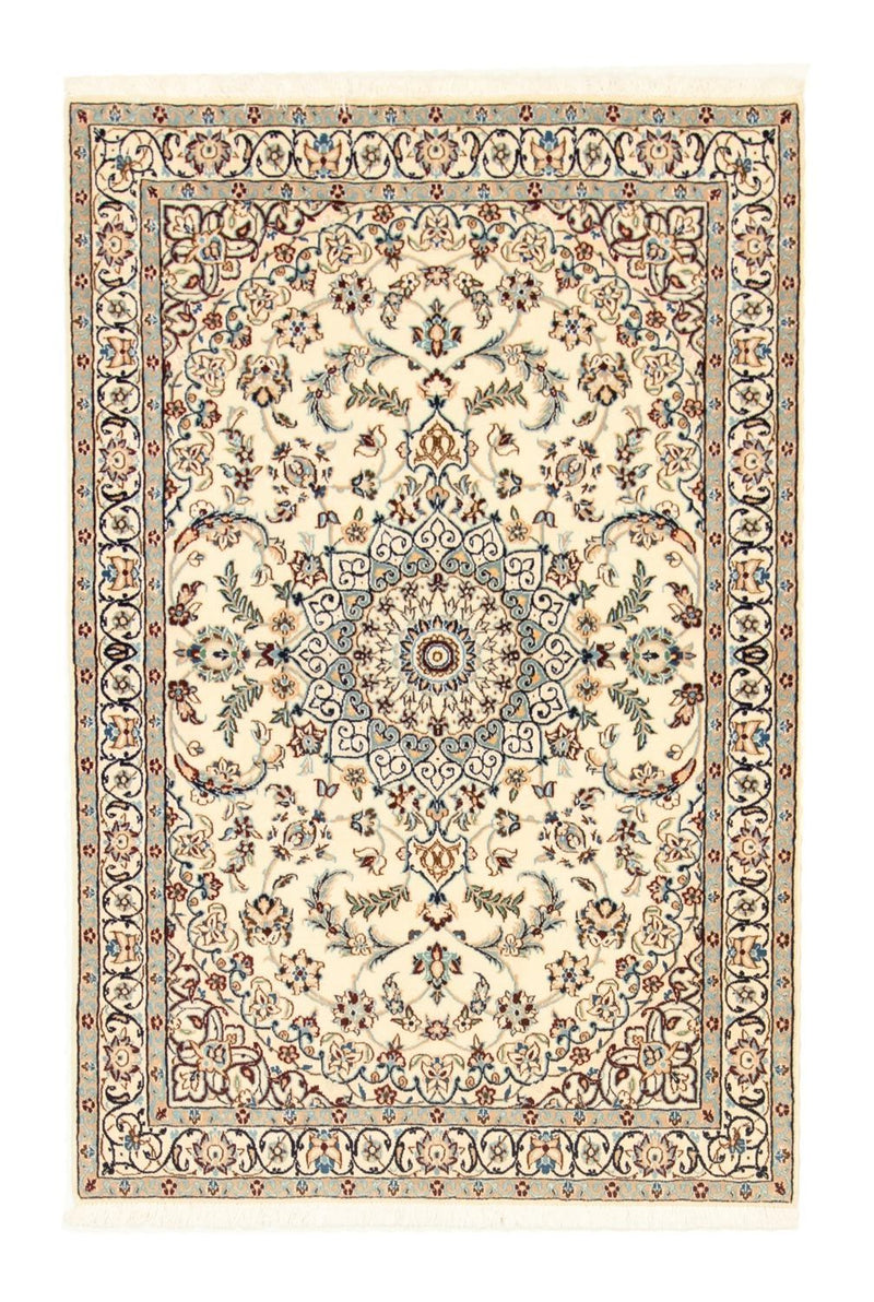 Tapis persan - Nain - Royal - 154 x 102 cm - beige
