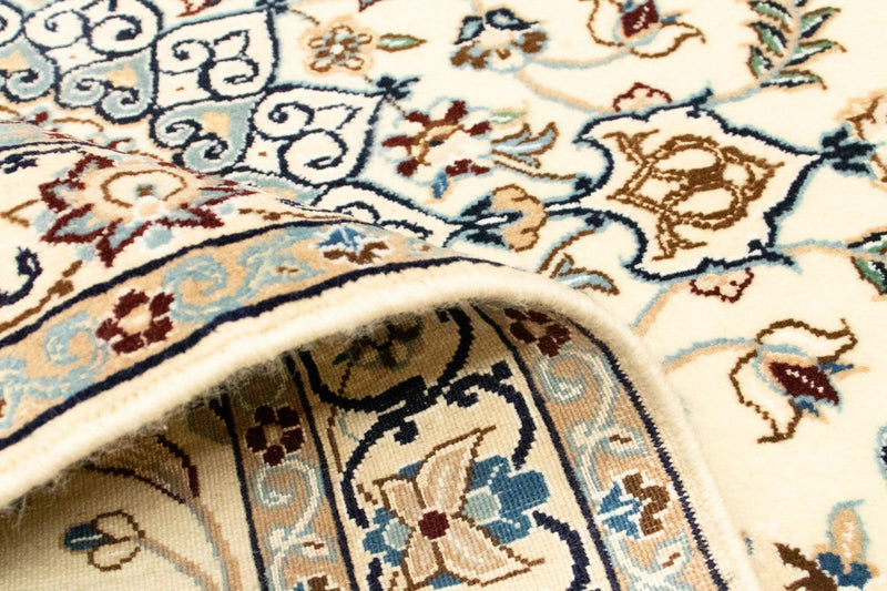 Tapis persan - Nain - Royal - 154 x 102 cm - beige