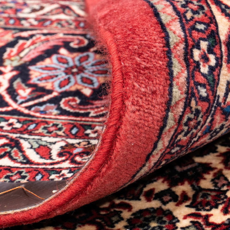 Tapis persan - Bidjar - 314 x 253 cm - rouge foncé