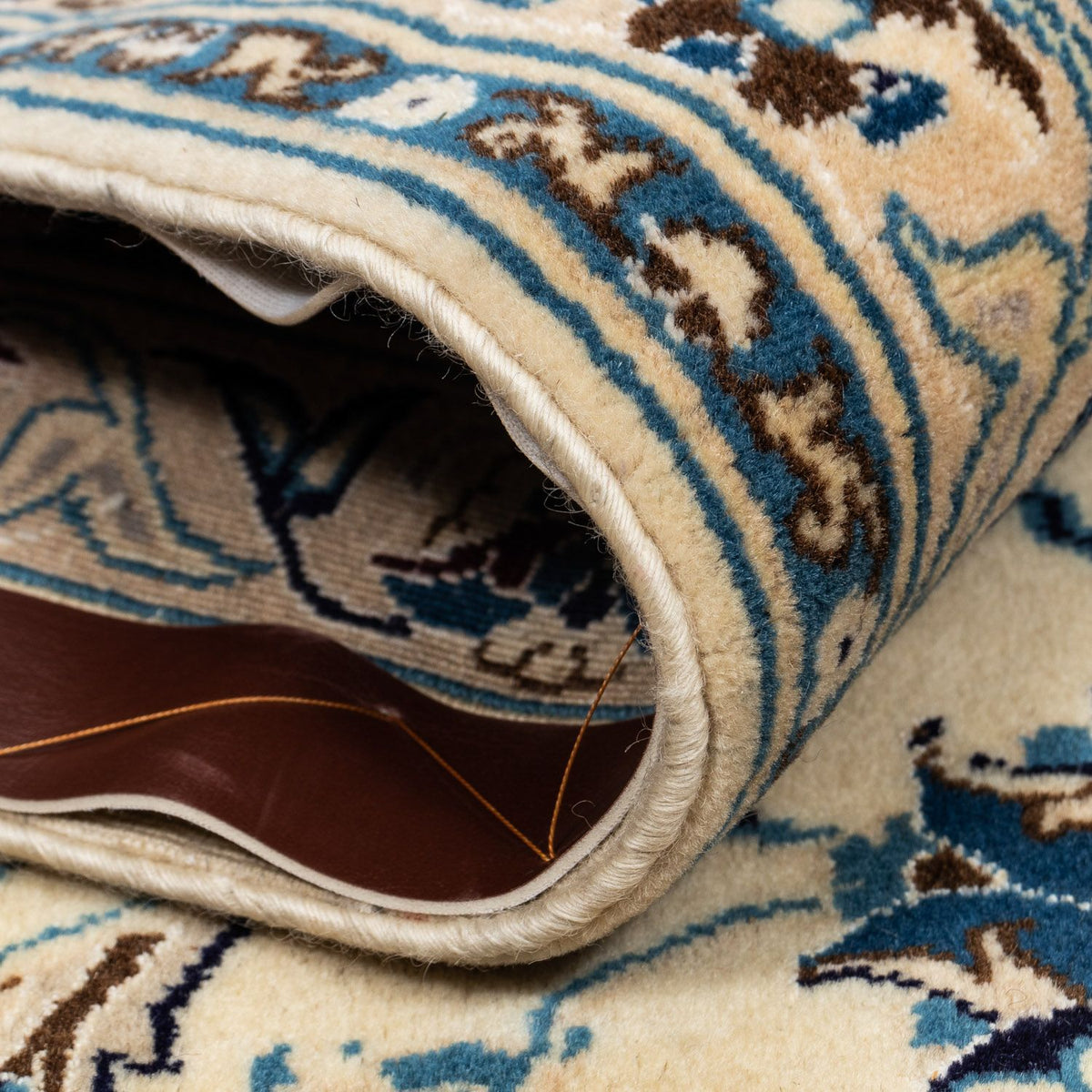 Tapis persan - Nain - Royal - 300 x 248 cm - beige