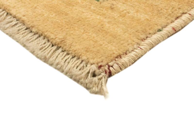 Tapis Gabbeh - Persan - 125 x 87 cm - vert