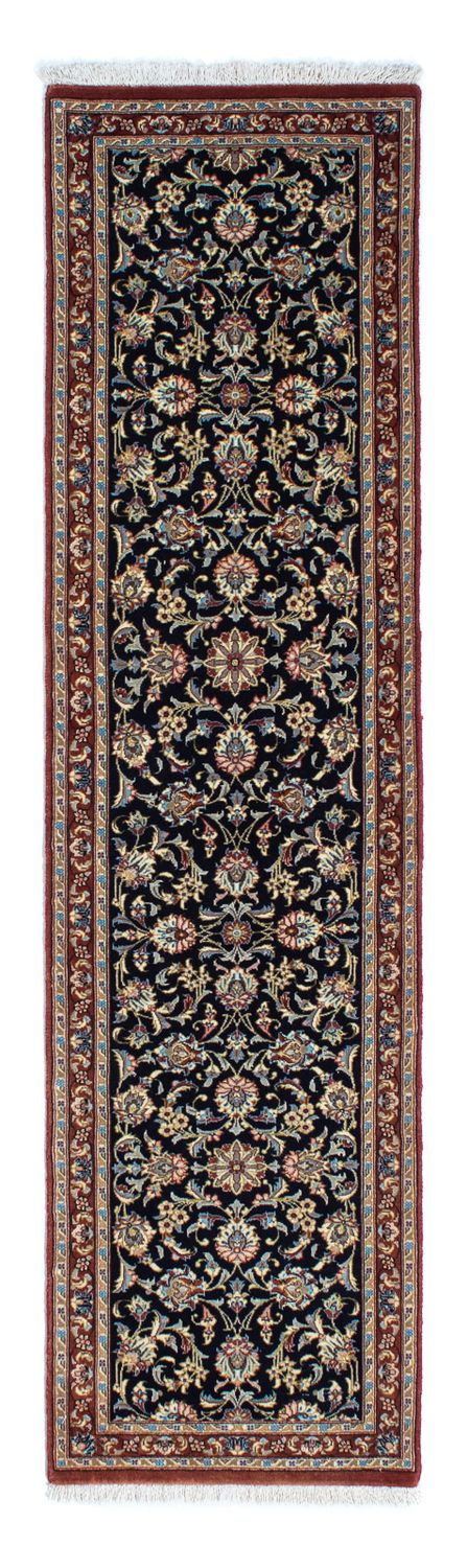Tapis de couloir Tapis persan - Ghom - 200 x 52 cm - vert