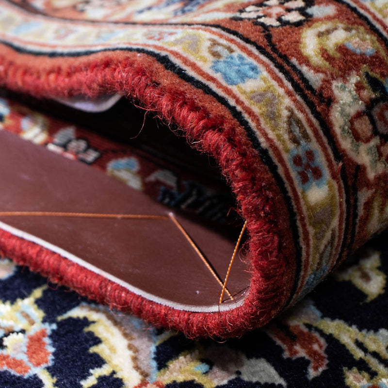 Tapis de couloir Tapis persan - Ghom - 200 x 52 cm - vert