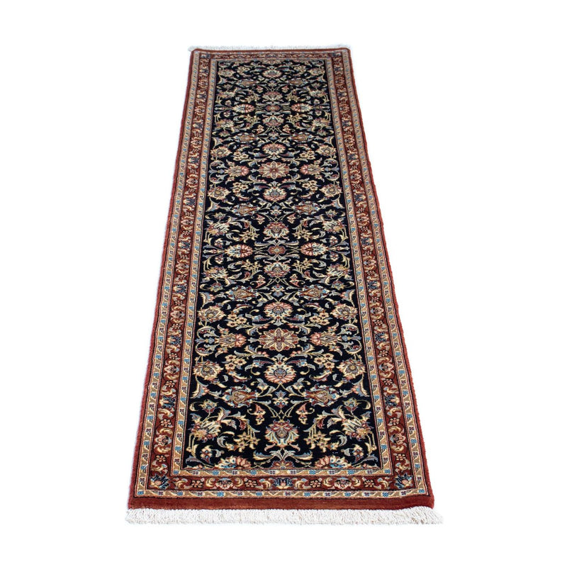 Tapis de couloir Tapis persan - Ghom - 200 x 52 cm - vert