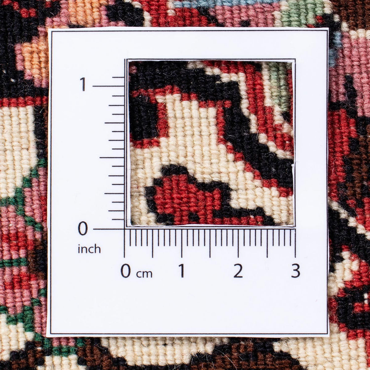 Tapis persan - Bidjar - 298 x 258 cm - rouge