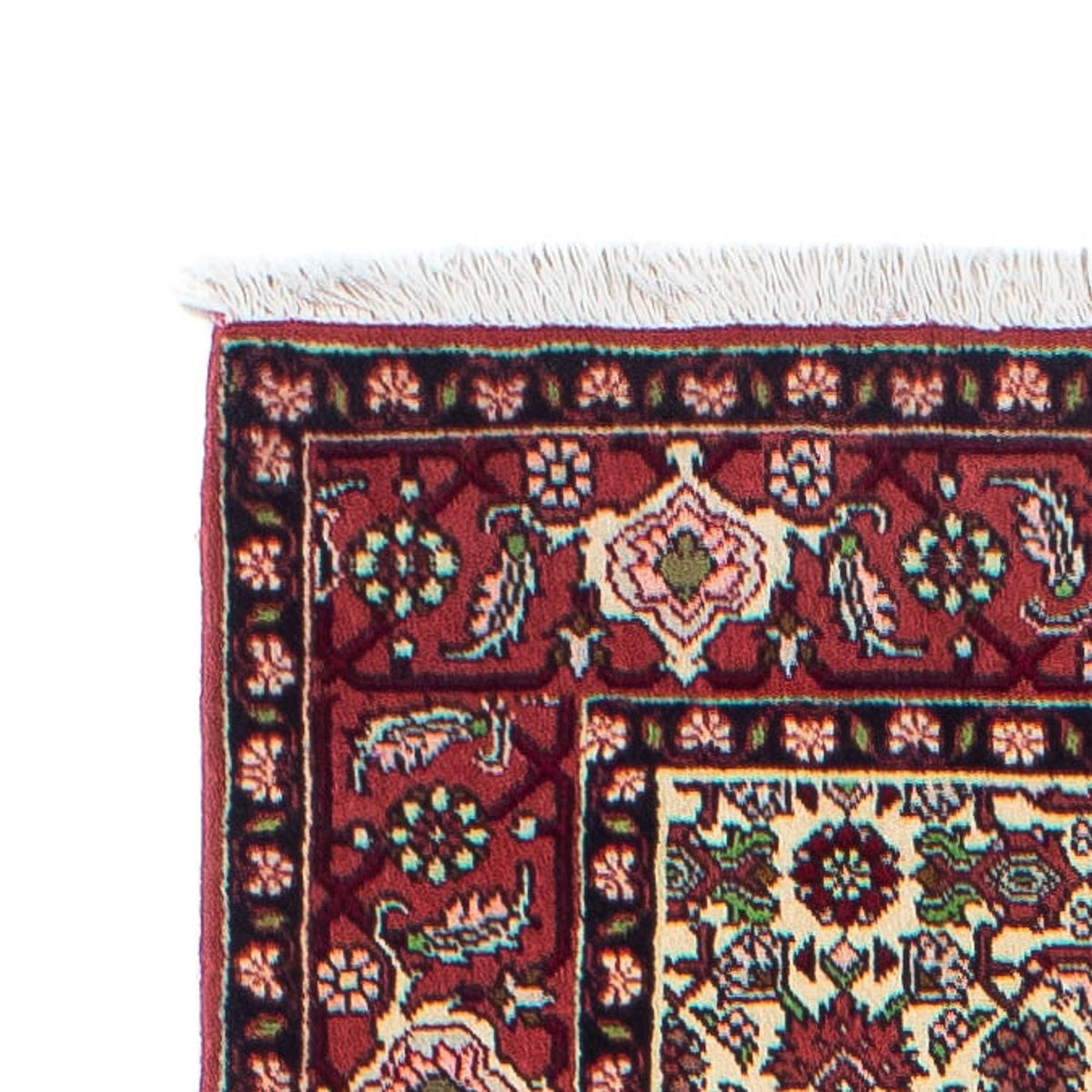 Tapis de couloir Tapis persan - Bidjar - 308 x 81 cm - rouge