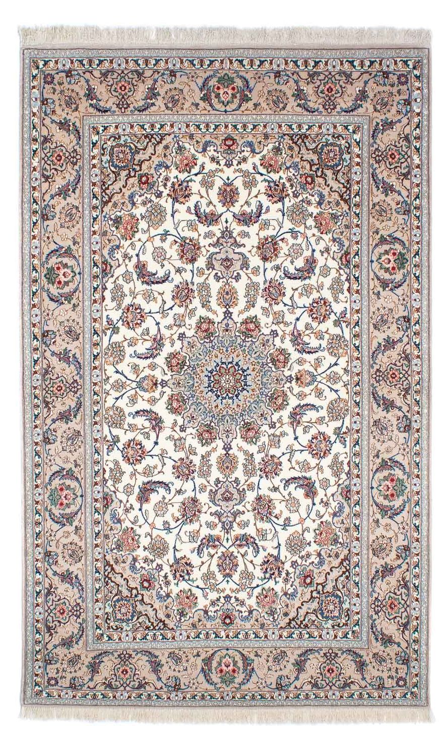 Tapis persan - Isfahan - Premium - 230 x 145 cm - beige