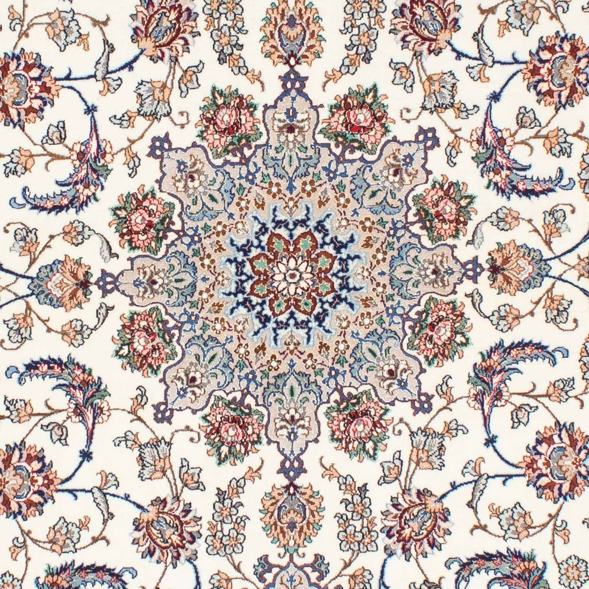 Tapis persan - Isfahan - Premium - 230 x 145 cm - beige