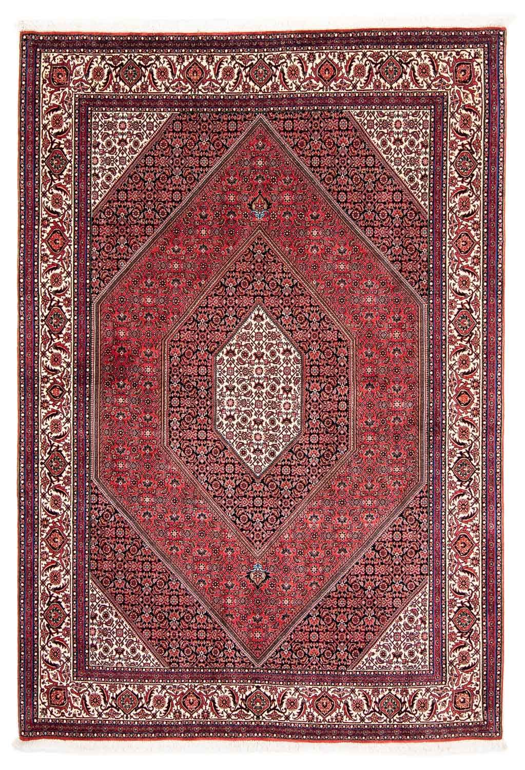 Tapis persan - Bidjar - 245 x 170 cm - rouge