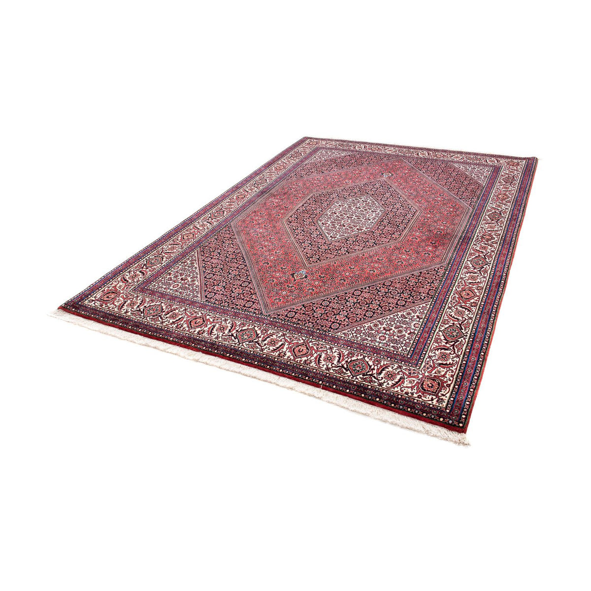 Tapis persan - Bidjar - 245 x 170 cm - rouge