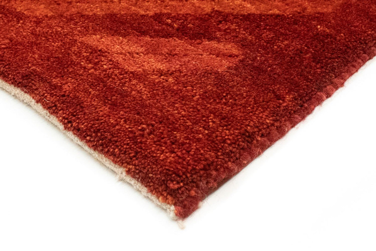 Tapis Gabbeh - Loribaft Persan - 172 x 119 cm - rouge