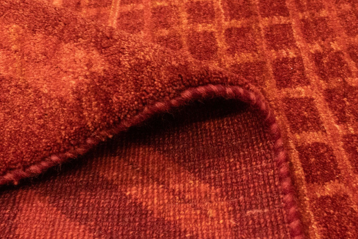 Tapis Gabbeh - Loribaft Persan - 172 x 119 cm - rouge