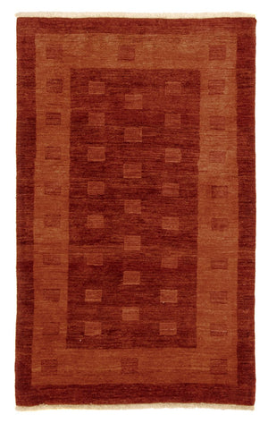Tapis Gabbeh - Persan - 191 x 120 cm - rouge foncé