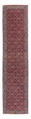 Tapis de couloir Tapis persan - Bidjar - 385 x 84 cm - rouge foncé
