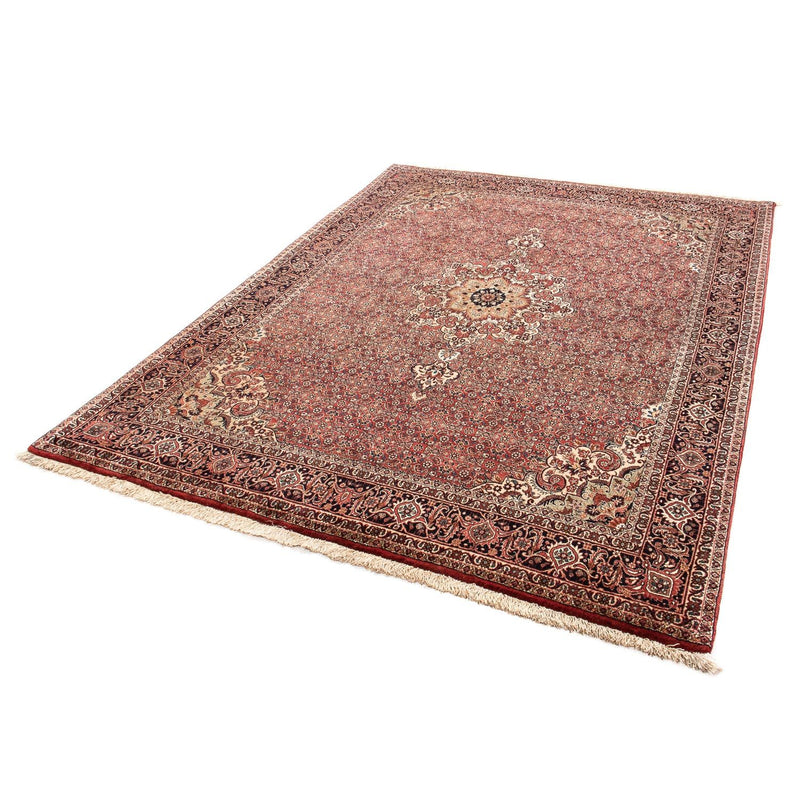 Tapis persan - Bidjar - 232 x 170 cm - rouge foncé