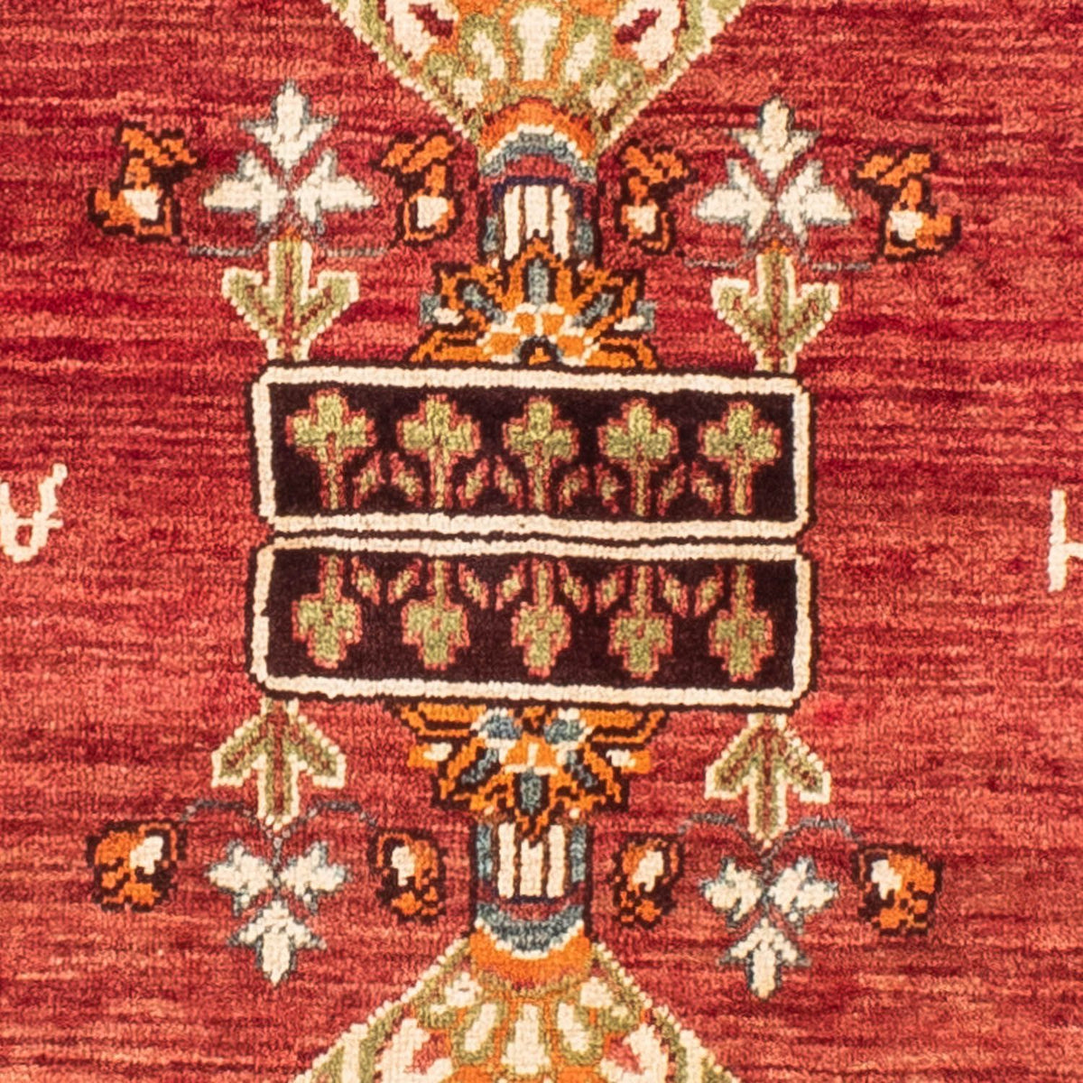 Tapis persan - Nomadic - 202 x 127 cm - bleu foncé