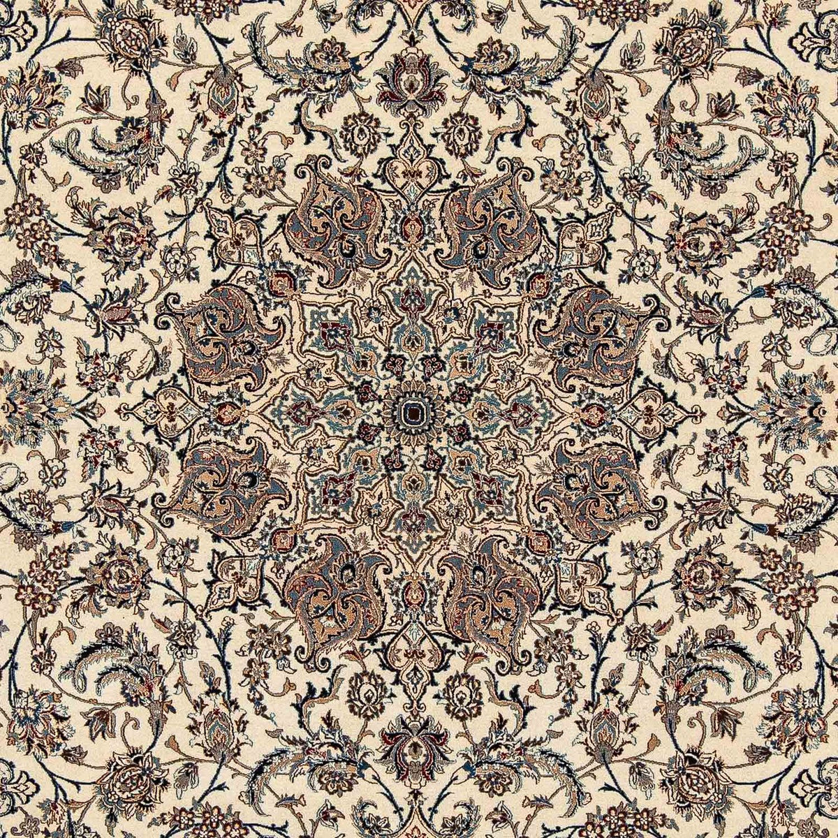 Tapis persan - Nain - Premium - 320 x 215 cm - beige